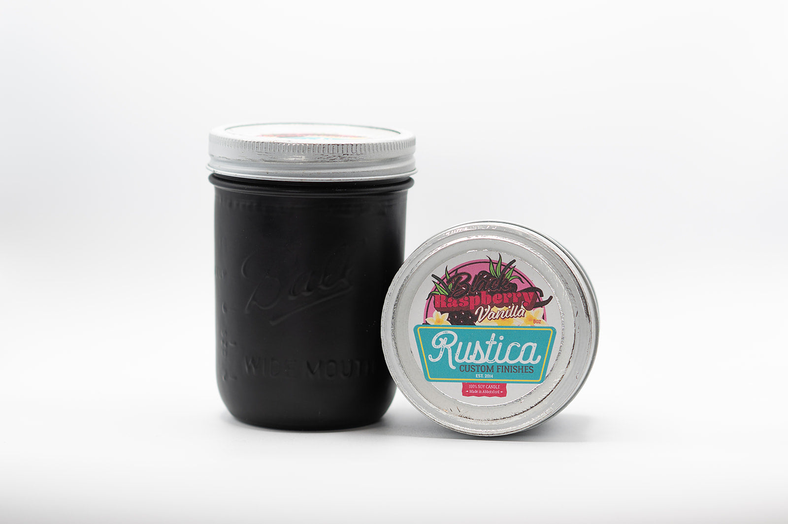 Black Raspberry Vanilla Soy Candle