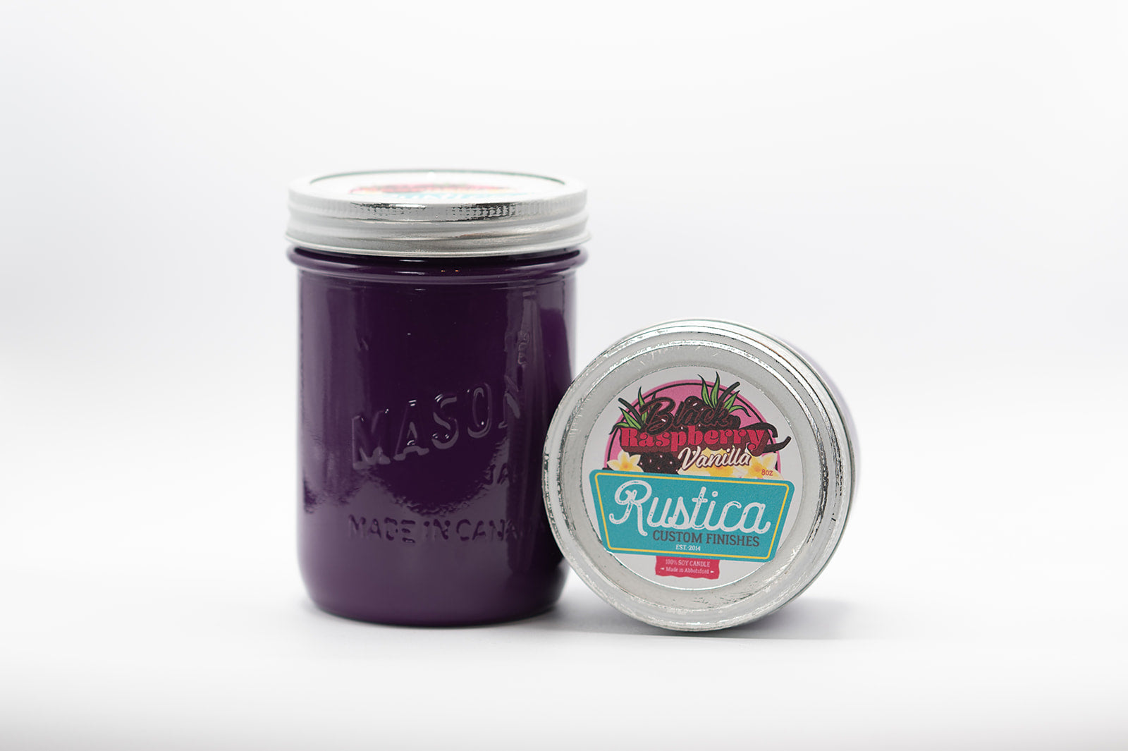 Black Raspberry Vanilla Soy Candle