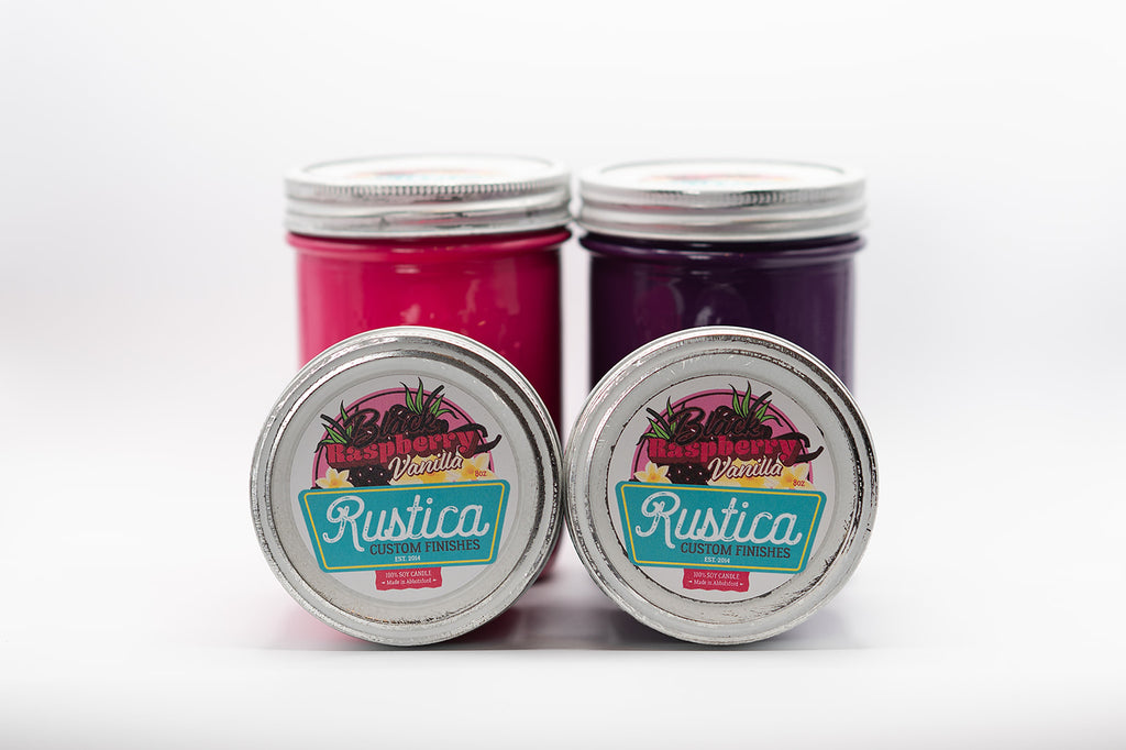 Black Raspberry Vanilla Soy Candle